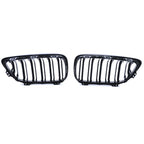BMW 2 Series F22 black front kidney grilles (2014 to 2022)