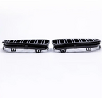BMW 2 Series F22 black front kidney grilles (2014 to 2022)