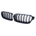 BMW 3 Series F30 F31 Black Front Grilles M-Look (2011 to 2019)