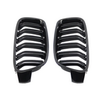 BMW 3 Series F30 F31 Black Front Grilles M-Look (2011 to 2019)
