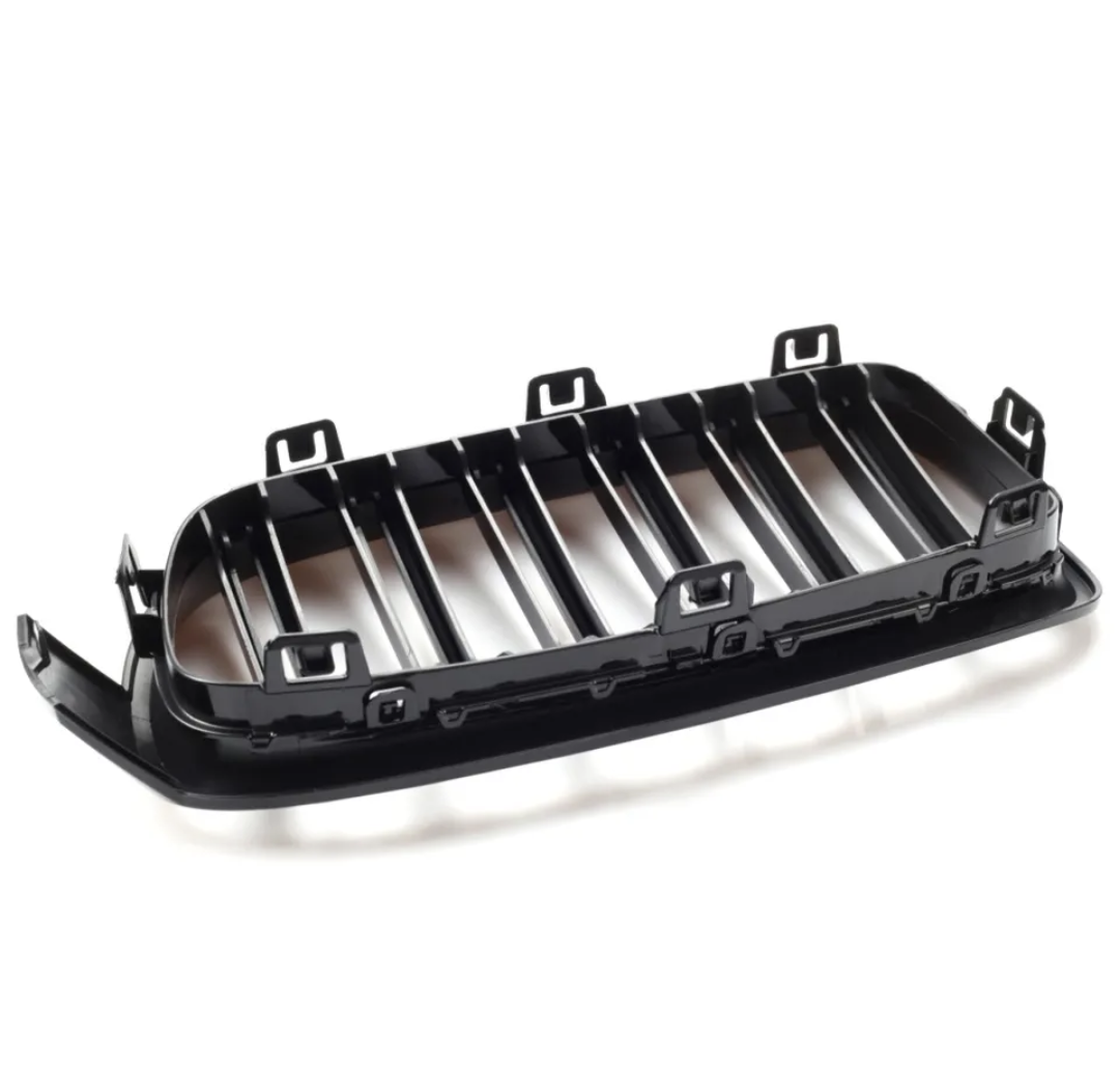 BMW 3 Series F30 F31 Black Front Grilles M-Look (2011 to 2019)