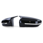 BMW 3 Series G20 M3-look Glossy Black Side Mirror Caps - 2019 to 2026