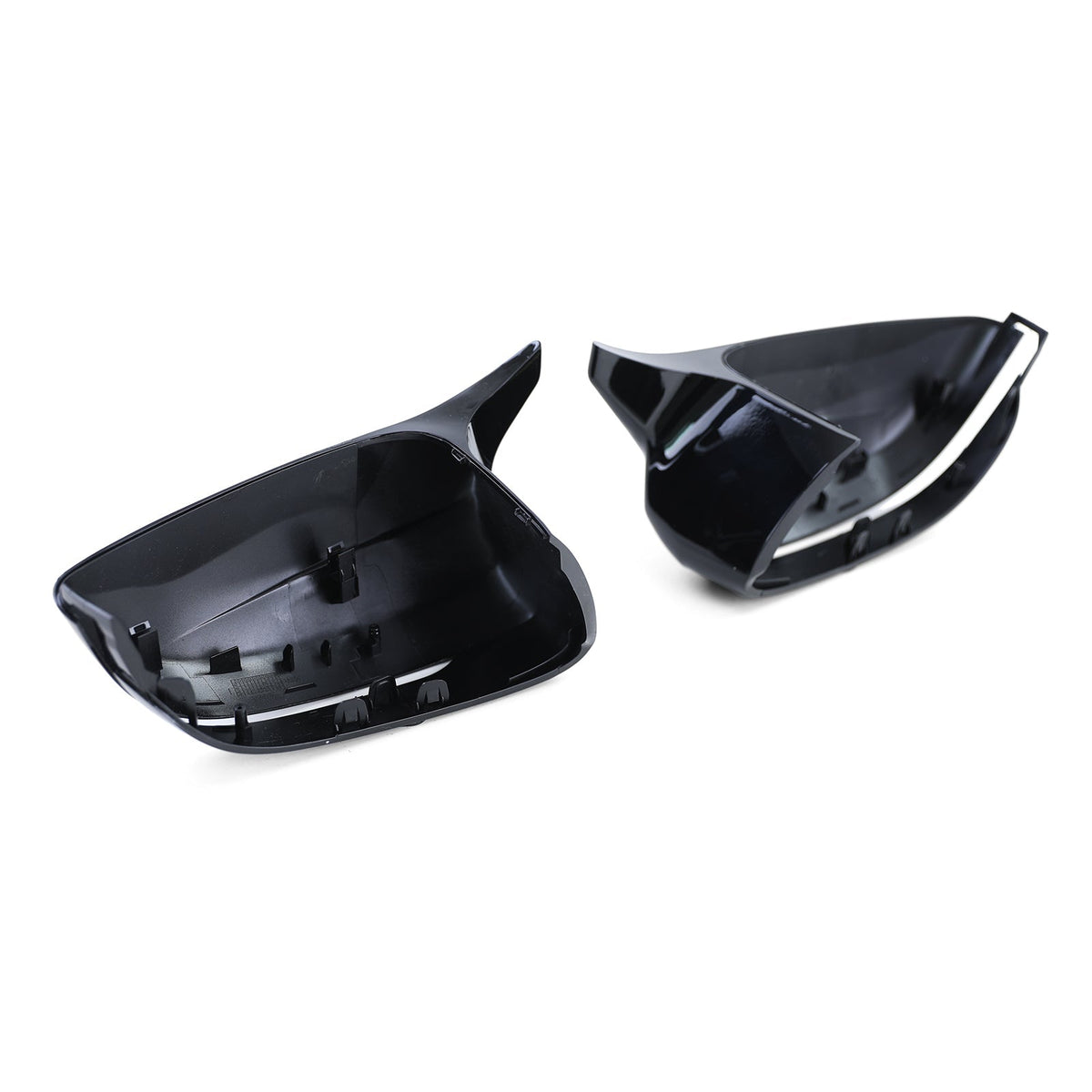 BMW 3 Series G20 M3-look Glossy Black Side Mirror Caps - 2019 to 2026