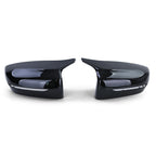 BMW 3 Series G20 M3-look Glossy Black Side Mirror Caps - 2019 to 2026