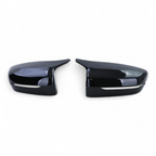 M-look Glossy Black Side Mirror Caps for BMW 5 Series G30  - 2018 to 2022