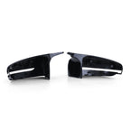M-look Glossy Black Side Mirror Caps for BMW 5 Series G30  - 2018 to 2022