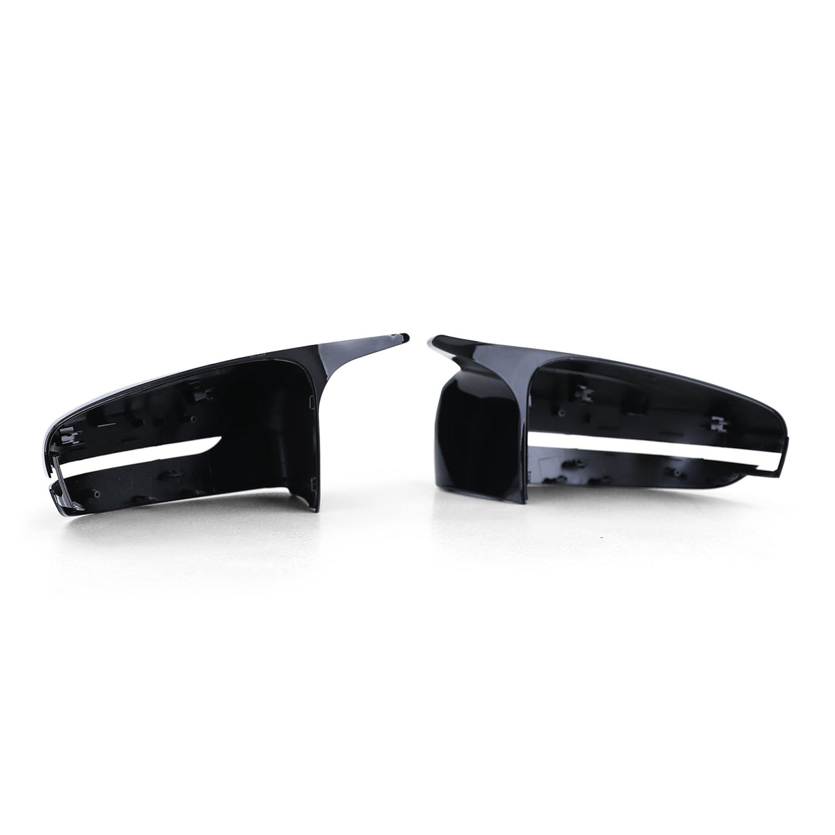 M-look Glossy Black Side Mirror Caps for BMW 5 Series G30  - 2018 to 2022