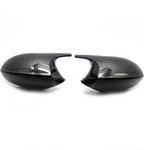 BMW M Carbon-look Mirror Caps for BMW 3 Series E90 E91 E92 E93 - 2006 to 2012