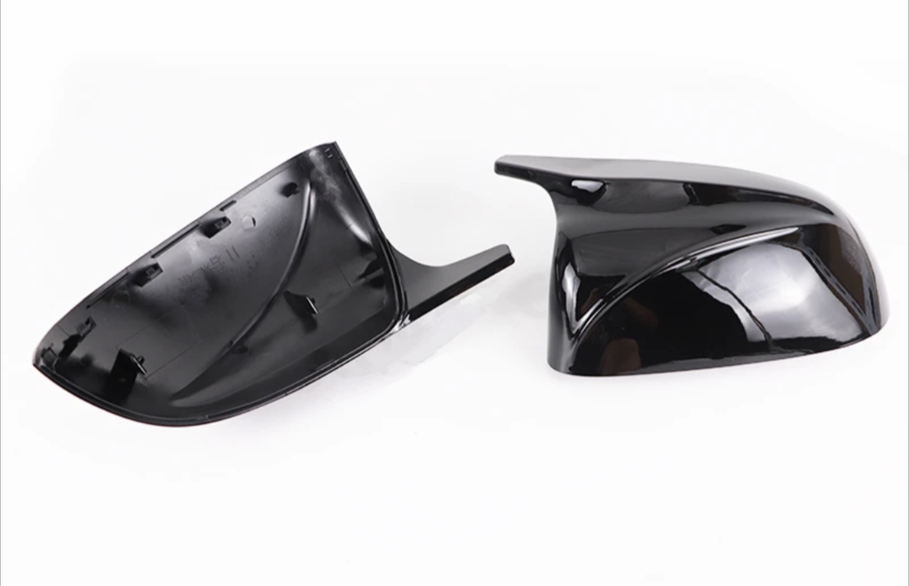 M-look Glossy Black Mirror Caps for BMW X5 G05 - 2018 to 2023