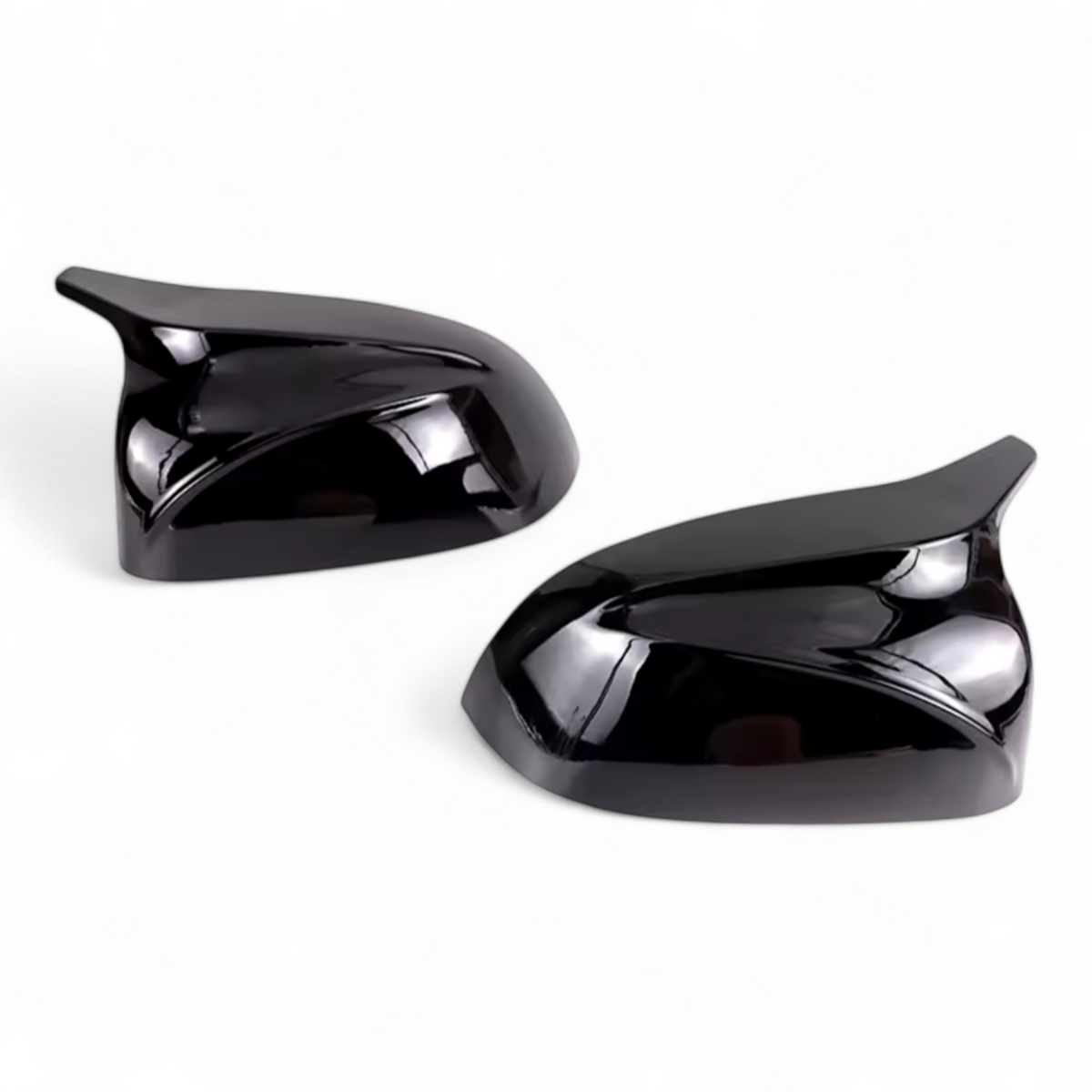 BMW M-look glossy black mirror caps for BMW X7 G07 - 2019 to 2025