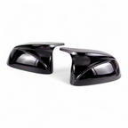 BMW M-look glossy black mirror caps for BMW X7 G07 - 2019 to 2025