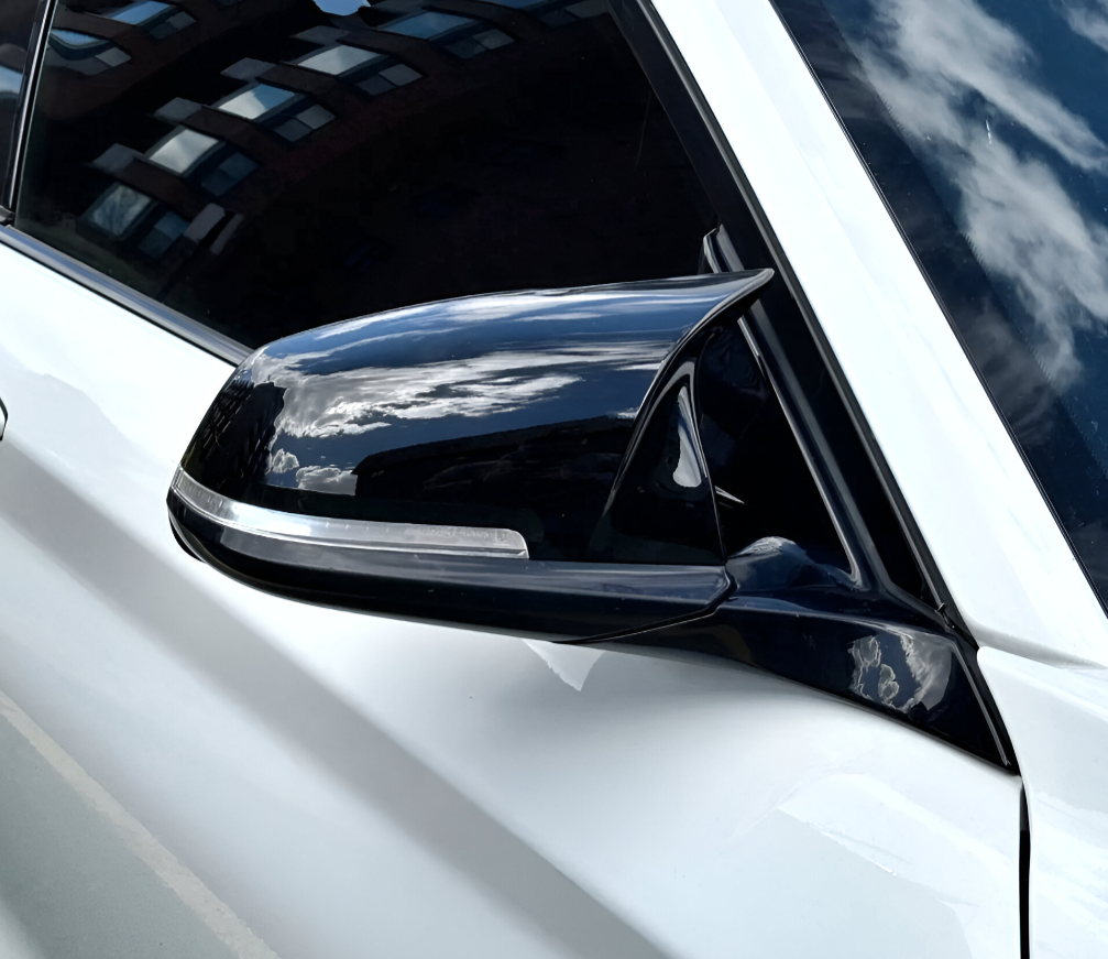 BMW M4 Competition-look glossy black mirrors for BMW 4 Series F32 - 2013 to 2017