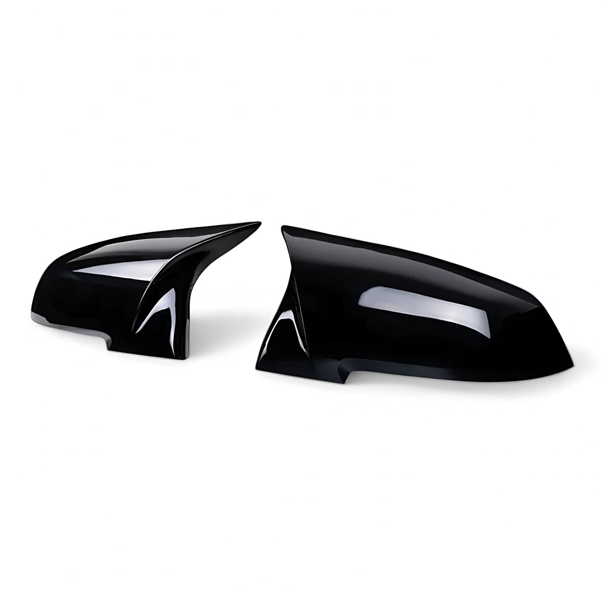 BMW M look glossy black mirror caps for BMW 2 Series F22 and M2 F87 (2014 to 2021)