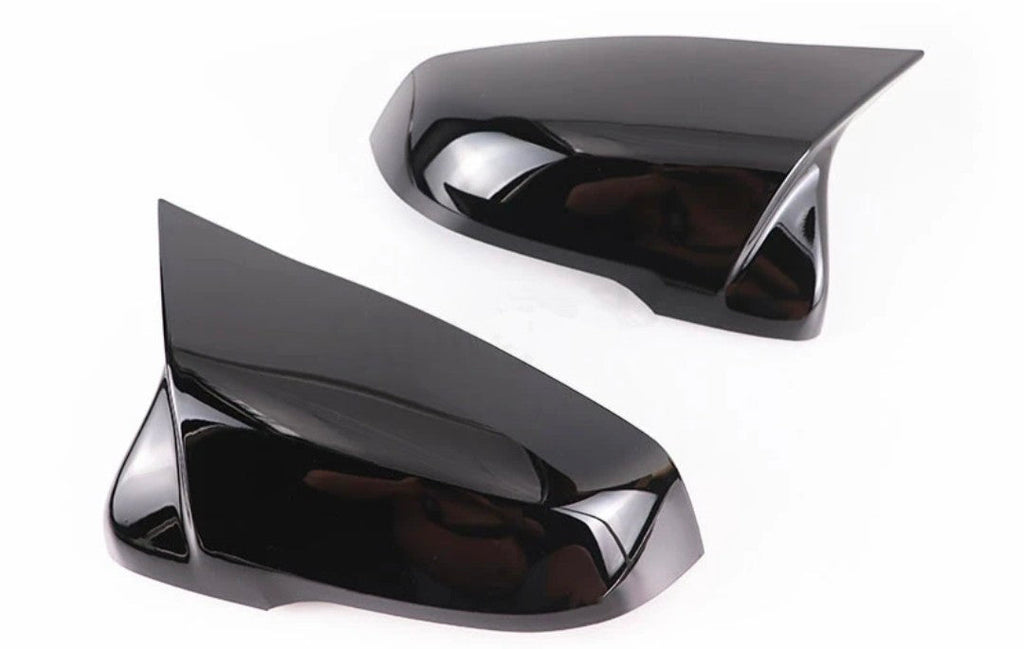 BMW M look glossy black mirror caps for BMW 2 Series F22 and M2 F87 (2014 to 2021)