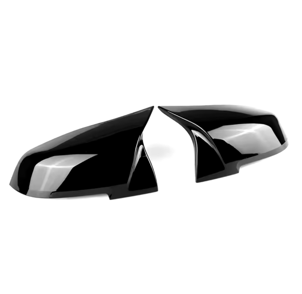 BMW M look glossy black mirror caps for BMW 2 Series F22 and M2 F87 (2014 to 2021)
