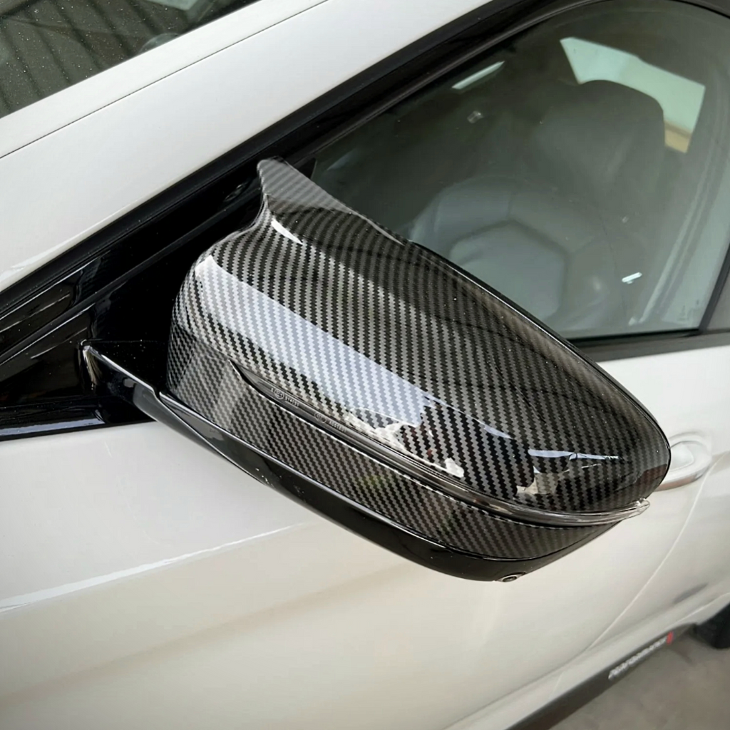 BMW Carbon Fiber Mirror Caps M4 Competition-Look for BMW 4 Series G22 - 2019 to 2023