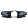 BMW M4 Competition-look glossy black mirror caps for BMW 4 Series G22 - 2019 to 2026