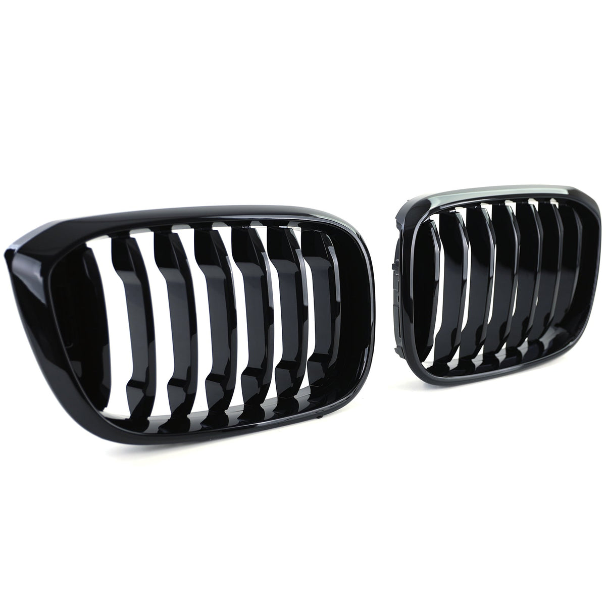 BMW X3 G01 Gloss Black Front Grilles Set (2018 to 2022)
