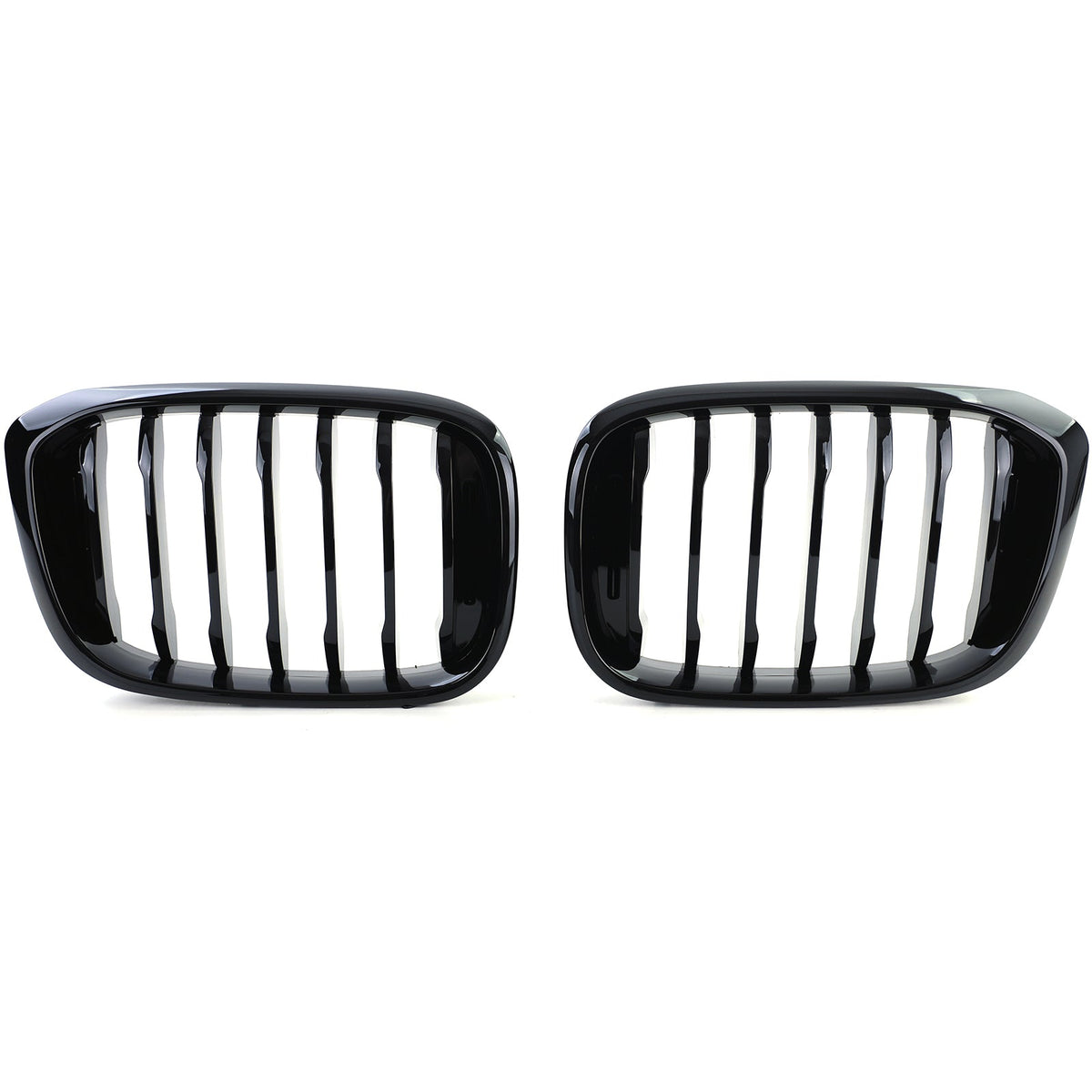 BMW X3 G01 Gloss Black Front Grilles Set (2018 to 2022)