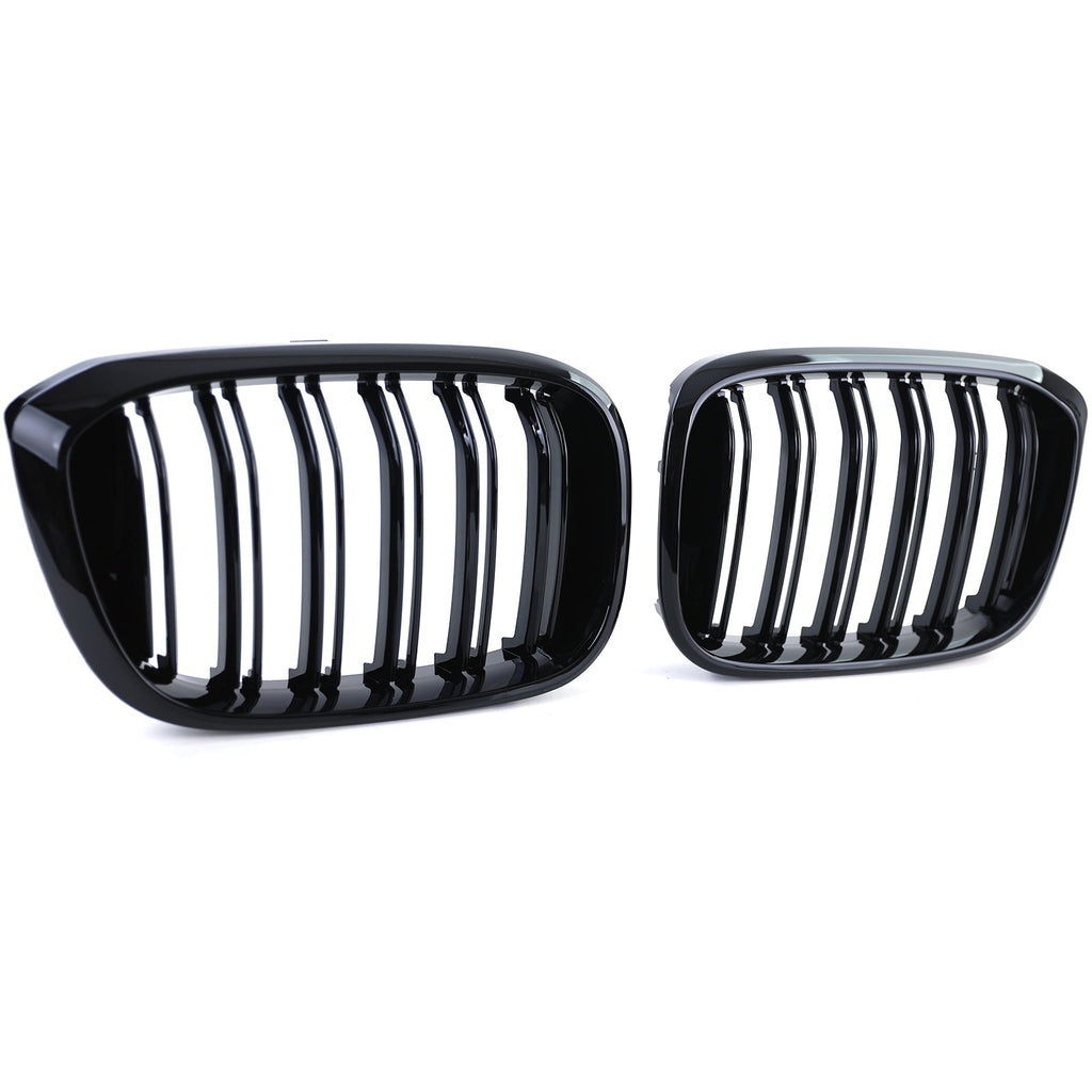 BMW X3 G01 Gloss Black Front Grilles Set (2018 to 2022)