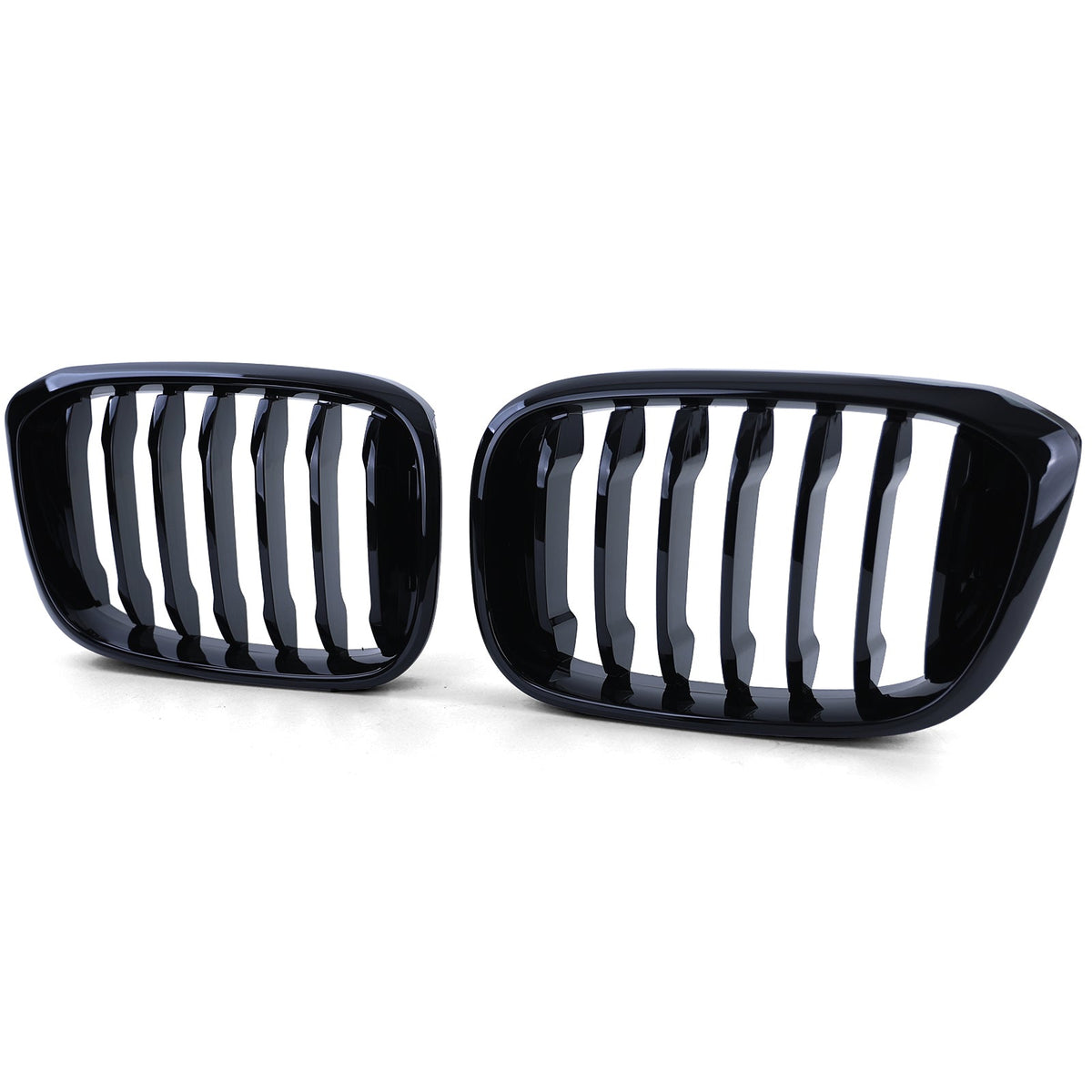 BMW X3 G01 Gloss Black Front Grilles Set (2018 to 2022)