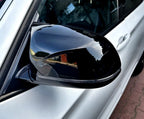 M-look Glossy Black Mirror Caps for BMW X4 F26 - 2014 to 2018