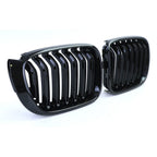 BMW X4 F26 Gloss Black Front Grilles M-look (2014 to 2018)