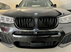 BMW X4 F26 Gloss Black Front Grilles M-look (2014 to 2018)
