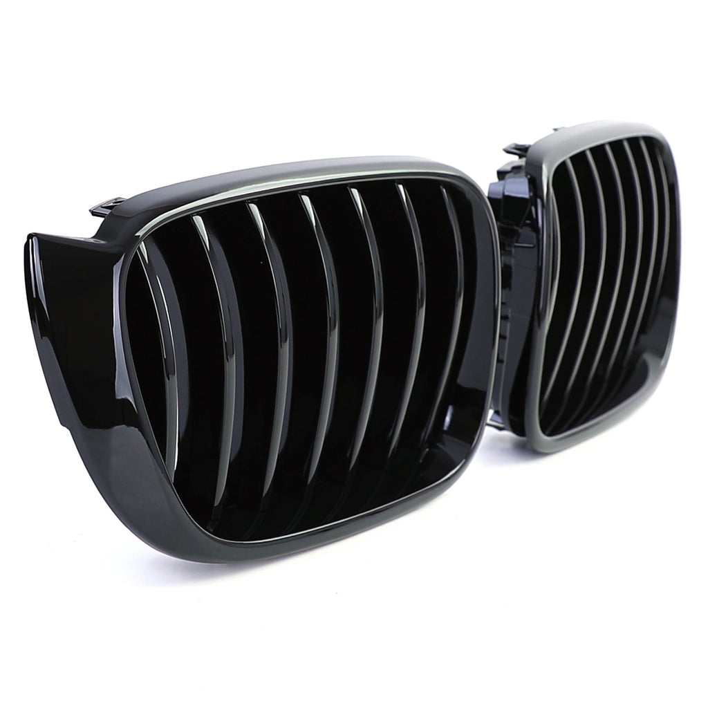 BMW X4 F26 Gloss Black Front Grilles M-look (2014 to 2018)