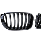 BMW X4 F26 Gloss Black Front Grilles M-look (2014 to 2018)