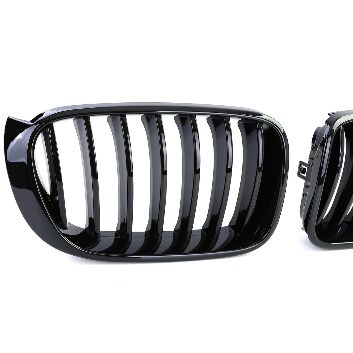 BMW X3 F25 Gloss Black Front Grilles M-look (2010 to 2017)