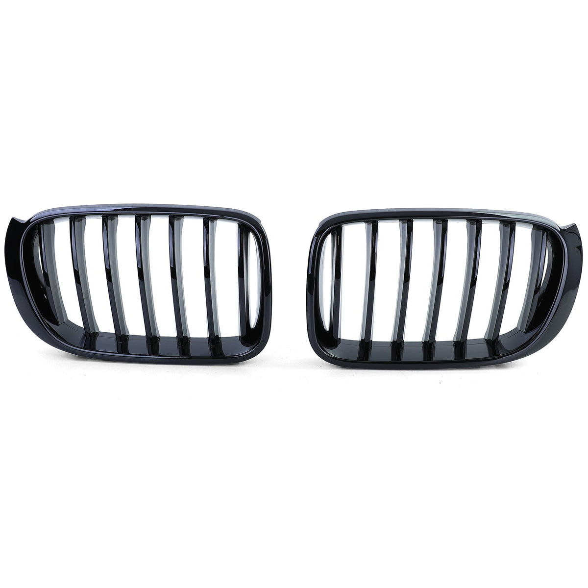 BMW X4 F26 Gloss Black Front Grilles M-look (2014 to 2018)
