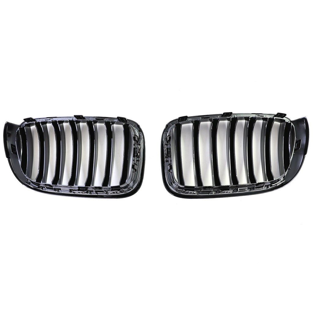 BMW X4 F26 Gloss Black Front Grilles M-look (2014 to 2018)