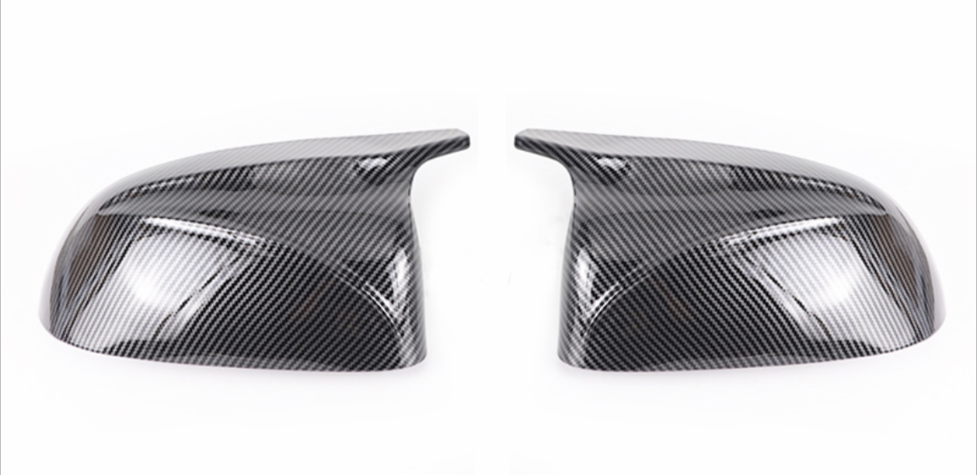Carbon Fiber M Competition-Look Mirror Caps for BMW X4 G02 - 2018 to 2023