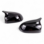 M-look Glossy Black Mirror Caps for BMW X4 G02 - 2018 to 2023