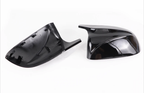M-look Glossy Black Mirror Caps for BMW X4 G02 - 2018 to 2023