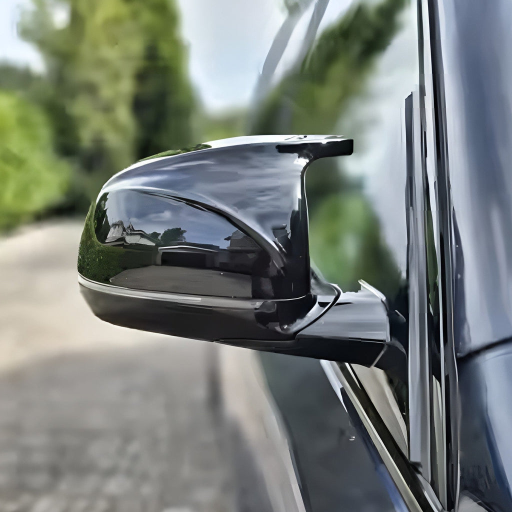 M-look Glossy Black Mirror Caps for BMW X4 G02 - 2018 to 2023