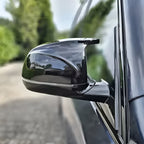 M-look Glossy Black Mirror Caps for BMW X4 G02 - 2018 to 2023