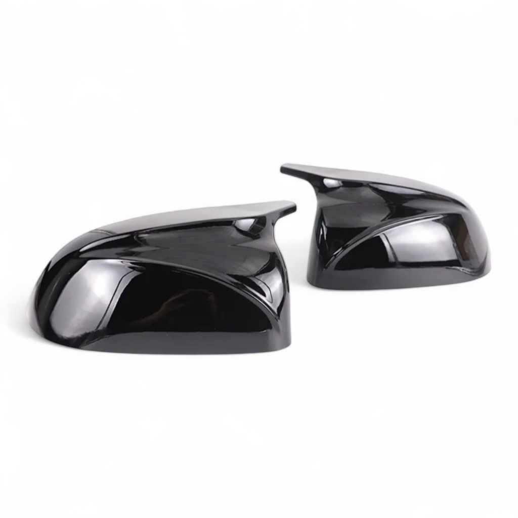 M-look Glossy Black Mirror Caps for BMW X4 G02 - 2018 to 2023