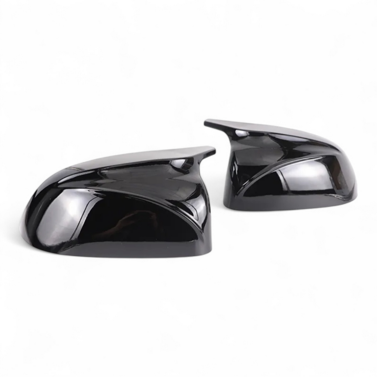 M-look Glossy Black Mirror Caps for BMW X4 G02 - 2018 to 2023