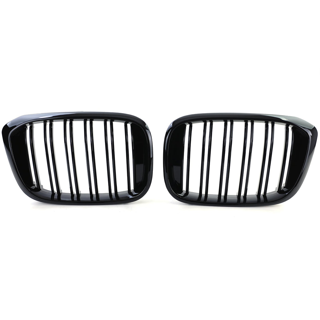 BMW X4 G02 Gloss Black Front Grilles Set (2018 to 2021)