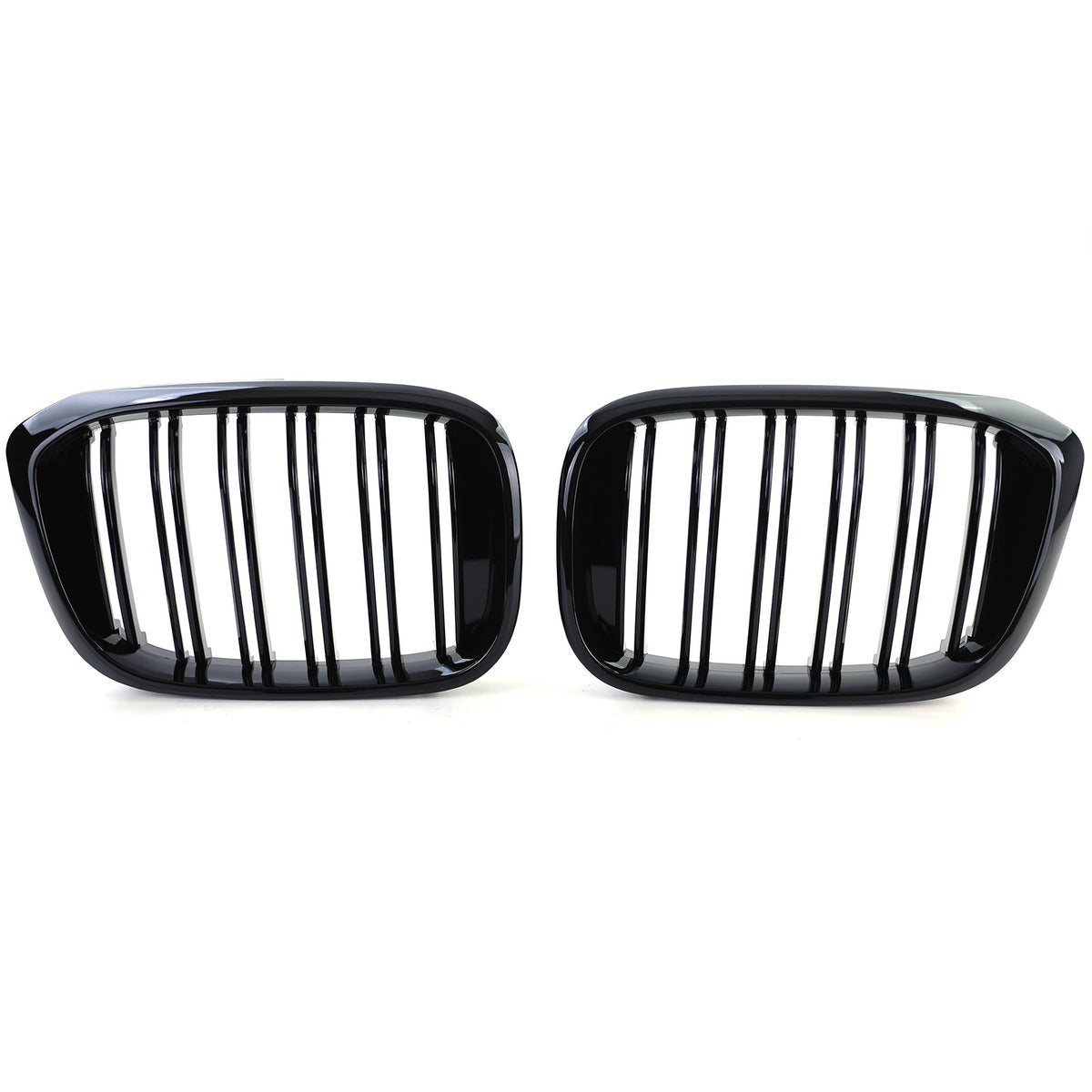 BMW X4 G02 Gloss Black Front Grilles Set (2018 to 2021)