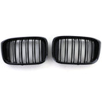 BMW X4 G02 Gloss Black Front Grilles Set (2018 to 2021)
