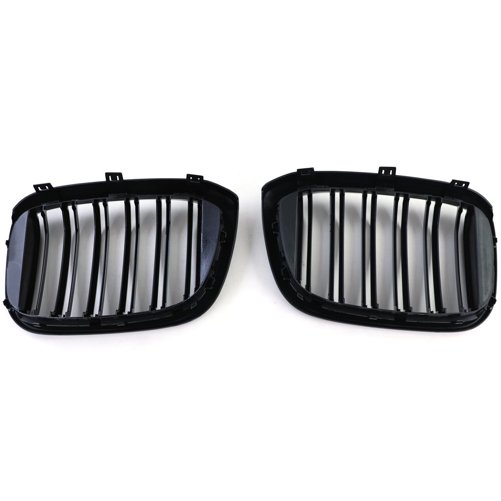 BMW X4 G02 Gloss Black Front Grilles Set (2018 to 2021)