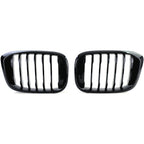 BMW X4 G02 Gloss Black Front Grilles Set (2018 to 2021)