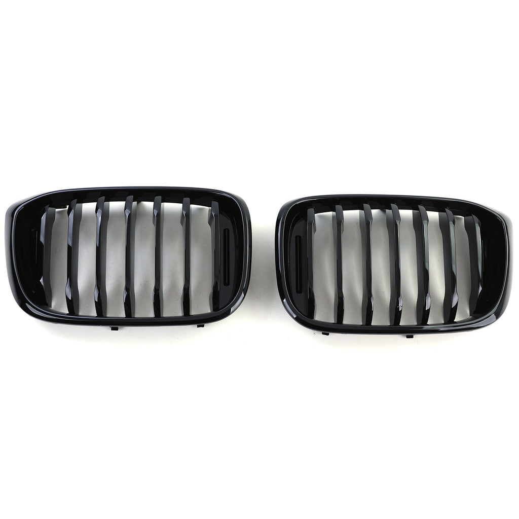 BMW X4 G02 Gloss Black Front Grilles Set (2018 to 2021)