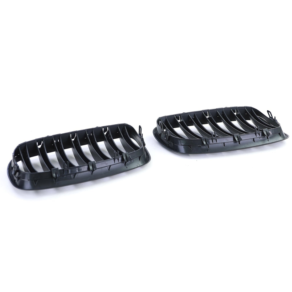 Gloss Black Front Grill Set M-look for BMW X6 E71 (2006 to 2014)