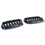 Gloss Black Front Grill Set M-look for BMW X6 E71 (2006 to 2014)