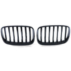 Gloss Black Front Grill Set M-look for BMW X6 E71 (2006 to 2014)