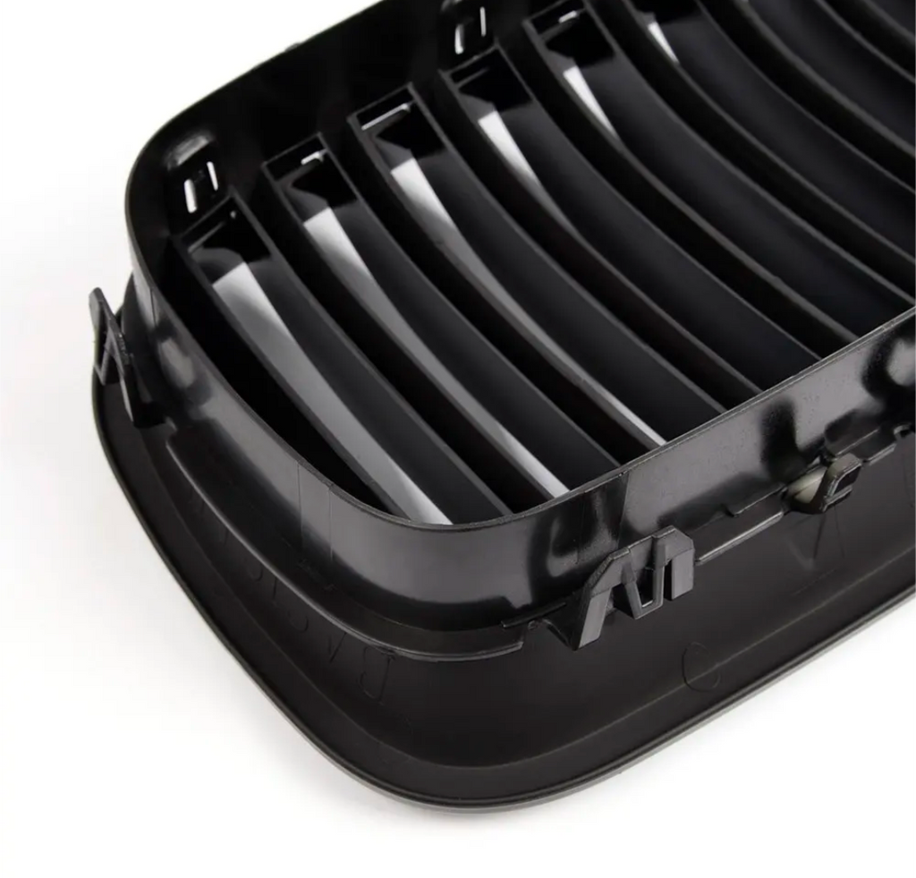 Glossy Black Front Grilles for BMW 5 Series F10 F11 M5-Look (2010 to 2017)